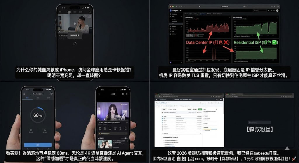 巴巴豆 xudp 协议美区注册实测