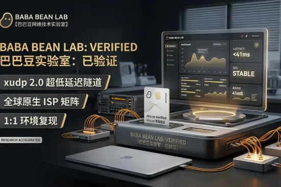 巴巴豆网络技术实验室：采用xudp 2.0超低延迟隧道与全球原生ISP矩阵，提供1:1环境复现的社交账号安全访问方案。