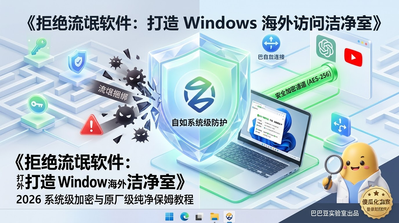 Windows 安全访问加速器安全逻辑对比图