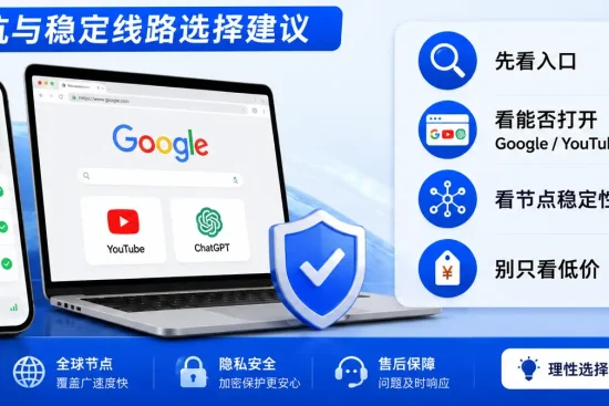 2026 年梯子在哪里买靠谱特色图，展示新手选择稳定梯子的入口、价格避坑、电脑手机支持，以及 Google、YouTube、ChatGPT 访问测试建议。