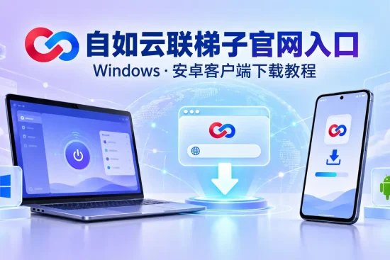 自如云联梯子官网入口与Windows、安卓客户端下载教程