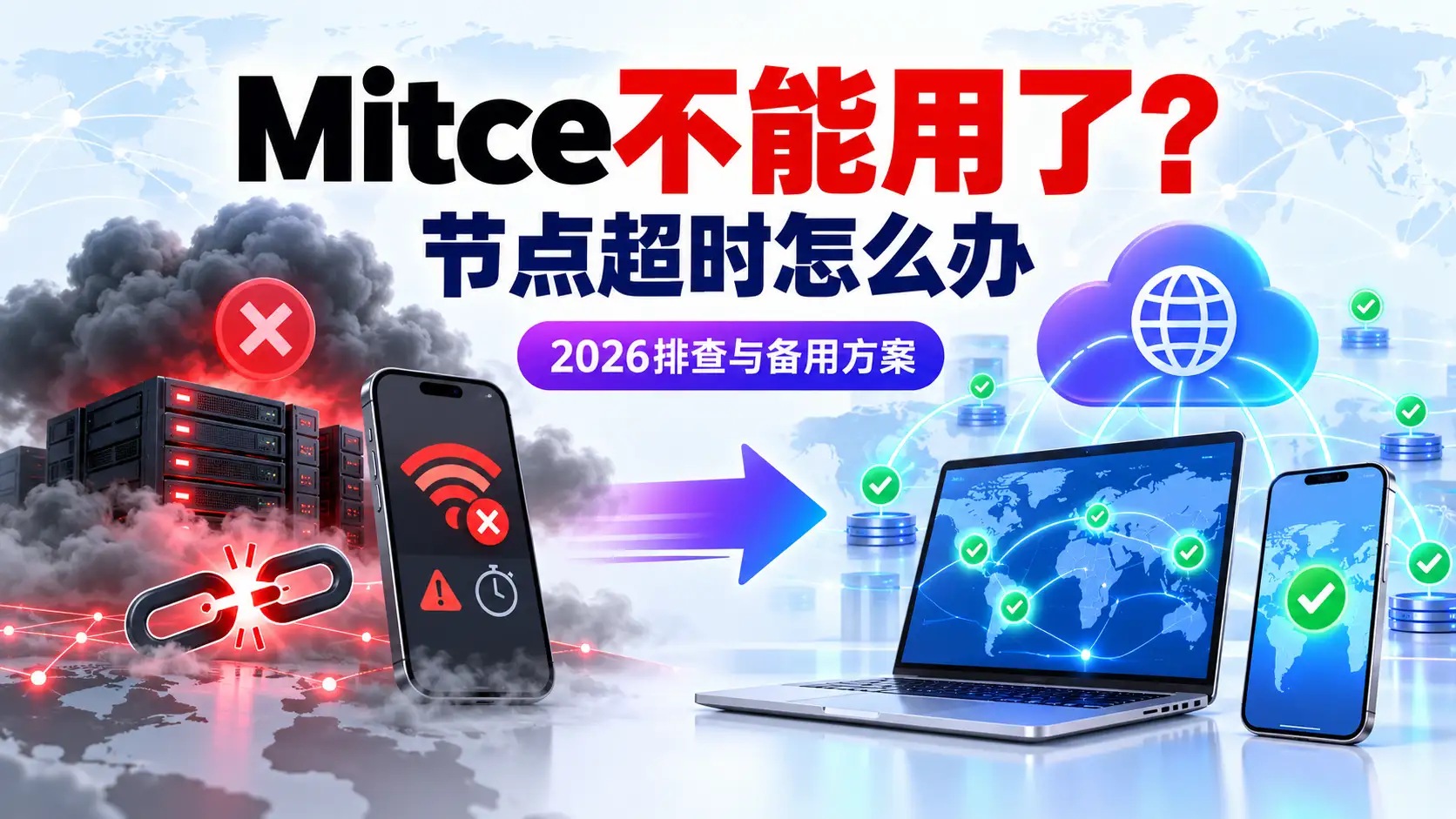 Mitce机场不能用了节点超时排查与自如云联备用方案